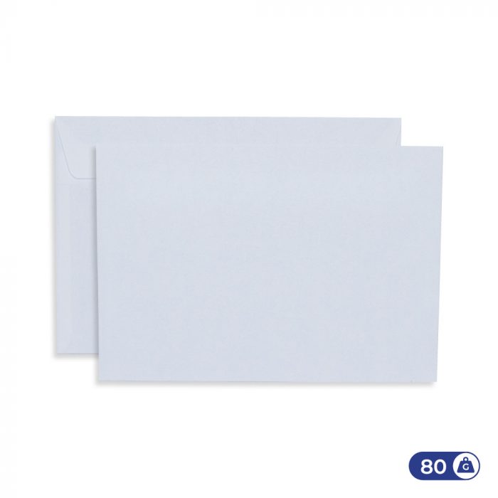Enveloppes blanches 114x162 mm - 80g - sans fenêtre