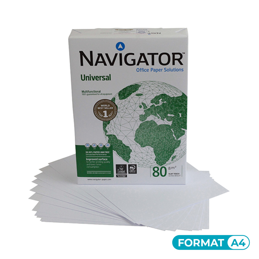 Papier blanc Navigator A4 80g