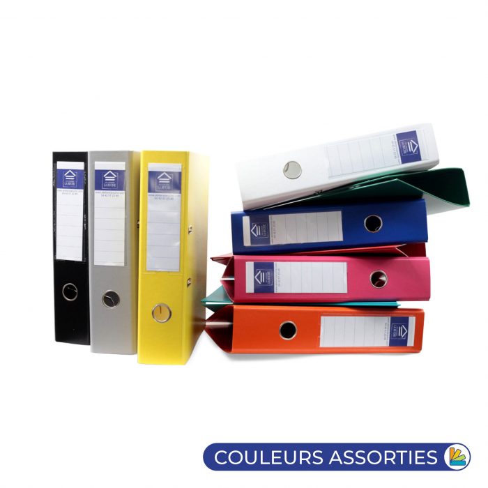 Classeur chrono 80 couleurs assorties
