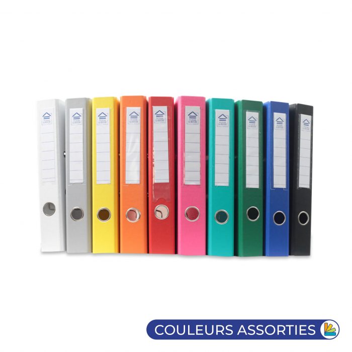 Classeur chrono 50 couleurs assorties
